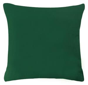 XPOSE® Bavlnená obliečka na vankúš MICHAELA - tmavo zelená 45x45 cm