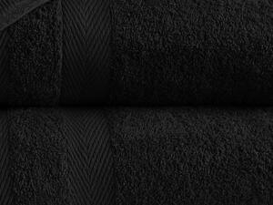 XPOSE­­® Froté osuška DEVON - čierna 70x140 cm