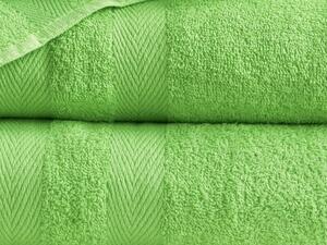 XPOSE® Froté uterák DEVON - letno zelený 50x90 cm