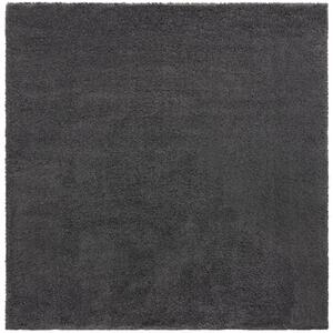 Flair Rugs Kusový koberec Shaggy Teddy Charcoal štvorec - 200x200 cm
