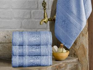 XPOSE® Bambusový uterák CATANIA - nebesky modrý 50x90 cm