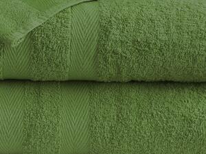 XPOSE® Froté uterák DEVON - zelený 50x90 cm
