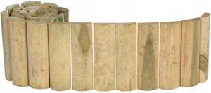Drevený palisádový záhradný valček 4,6x20x200 cm