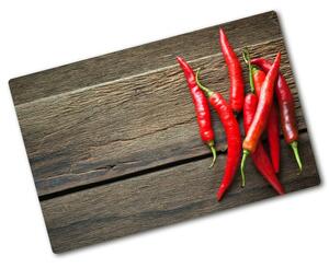 Doska na krájanie tvrdená Chilli pl-ko-80x52-f-119501609