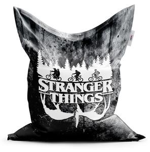 Sablio Sedací vak Classic Stranger Things White - 150x100 cm