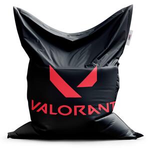 Sablio Sedací vak Classic VALORANT Black - 150x100 cm