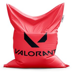 Sablio Sedací vak Classic VALORANT Red - 150x100 cm