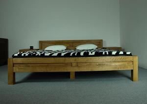 Moderná posteľ do spálne 160 x 200, Model L 4 , farba DUB