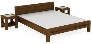 Moderná posteľ do spálne 160 x 200, Model L 4 , farba DUB