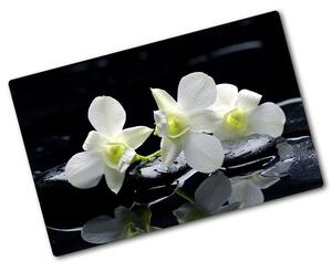 Doska na krájanie zo skla Orchidea pl-ko-80x52-f-28908662