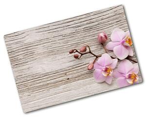 Doska na krájanie zo skla Orchidea na strome