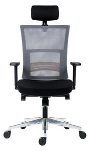 Kancelárska stolička NEXT PDH ALU čierna Antares Z92900010