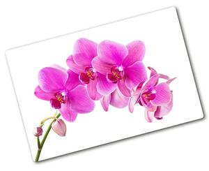 Doska na krájanie zo skla Růžová orchidea