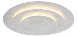 Globo 48465-40S - LED Stropné svietidlo HEDA 40W/230V 3000K pr. 49 cm strieborné