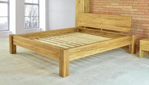 Dubová posteľ 160 x 200, 180 x 200 dunaj