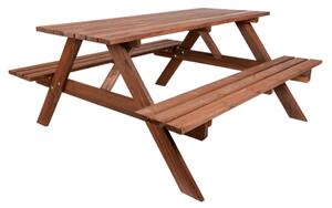Piknik Záhradný set 160 cm - impregnované drevo 245/2