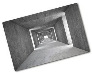 Doska na krájanie zo skla Betónový tunel