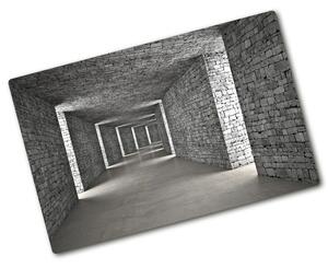 Doska na krájanie zo skla Tunel z tehly