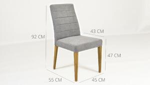 Jedálenská stolička MADRID (cenová akcia) cosmic 06