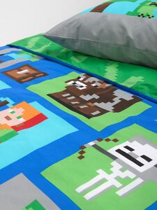 Sinsay - Bavlnená posteľná bielizeň Minecraft - viacfarebná