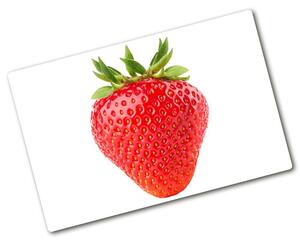 Kuchynská doska veľká zo skla Jahoda