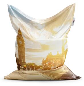 Sablio Sedací vak Classic Londýn Big Ben - 150x100 cm