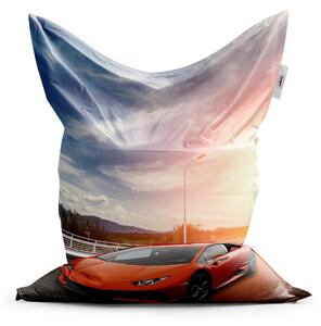 Sablio Sedací vak Classic Športové auto 3 - 150x100 cm