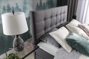 Manželská posteľ INEZ Boxspring | 160 x 200 cm Farba: Sawana 05