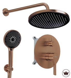 Podomietková sprchová súprava Rea Maxim Brush Copper + BOX