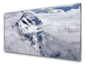 Nástenný panel  Hora hmla krajina 100x50 cm