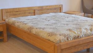 Manželská posteľ z dreva 160 x 200, Model L 5 , farba dub