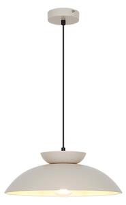 Závesný luster na lanku SUPERB 1xE27/40W/230V béžový