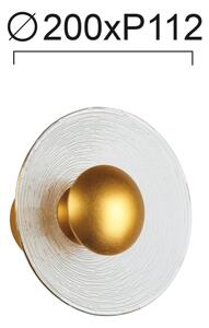 LED nástenné svietidlo GLAMOUR LED/9W/230V zlaté