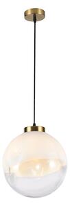 Závesný luster na lanku VANA 1xE27/40W/230V, krémovo-zlatý