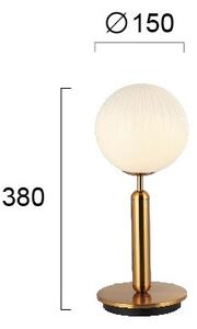 Stolná lampa JOLIN 1xG9/5W/230V zlatá