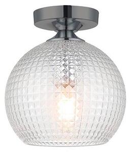 Prisadený luster TALISA 1xE27/40W/230V čierny chróm