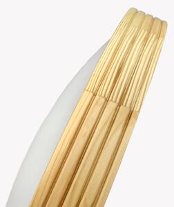 Stropné svietidlo NATURAL MODERN SLIM 3xE27/15W/230V priemer 47,5 cm borovica