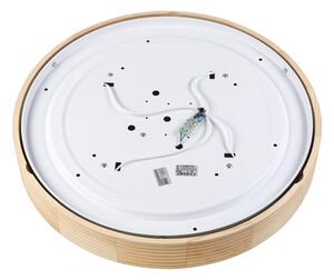 Stropné svietidlo NATURAL MODERN 4xE27/15W/230V pr. 58 cm borovica