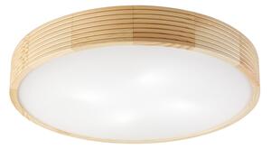 Stropné svietidlo NATURAL MODERN 4xE27/15W/230V pr. 58 cm borovica