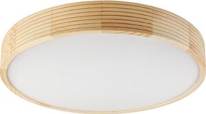Stropné svietidlo NATURAL MODERN 4xE27/15W/230V pr. 58 cm borovica