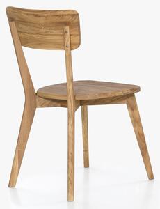 Pevná dubová stolička NOCI