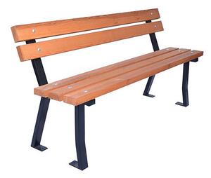 3848 Parková lavička 150 cm - kovová CL1004