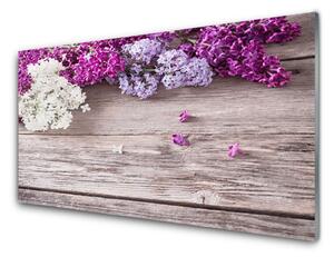 Nástenný panel  Kvety rastlina 125x50 cm