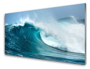 Nástenný panel  Vlny krajina 100x50 cm