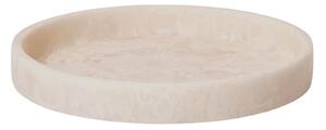 Dekoratívna okrúhla tácka Mist Pearl Ø 20 cm