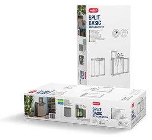Split Cabinet Basic Recyklačný kôš - sivý KETER 9736