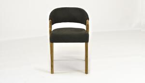 Dizajnová stolička, Almondo hera Dunkelbrown