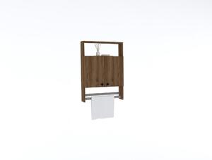 Kúpeľňová skrinka Elisa (orech). Vlastná spoľahlivá doprava až k Vám domov. 1089170