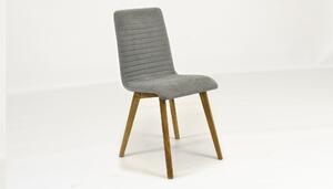 Moderná dubová sivá stolička, arosa Cosmic 106