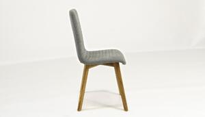 Moderná dubová sivá stolička, arosa Cosmic 106